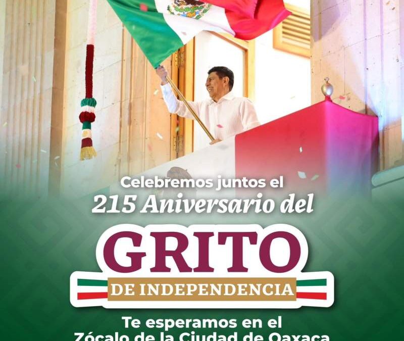 Invita el gobernador a disfrutar de la Noche Mexicana en el zócalo