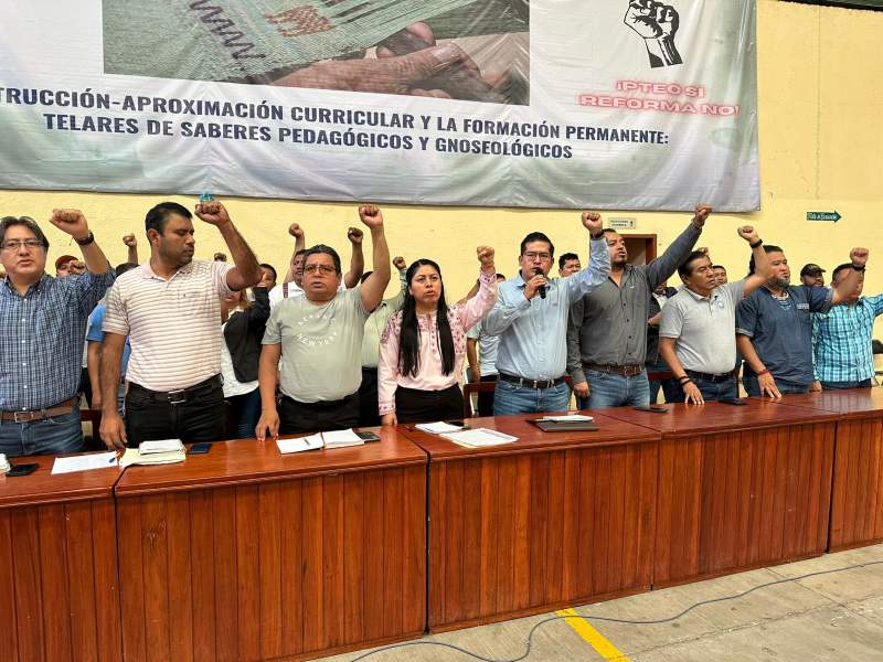 Sección 22 prepara jornada de movilizaciones en Oaxaca; y podrían participar en la Revocación de Mandato
