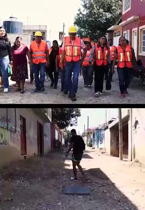 Un sueño que parecía imposible, hoy comienza a hacerse realidad en la Privada de Zicatela, Sección El Conalep, de San Antonio de la Cal.