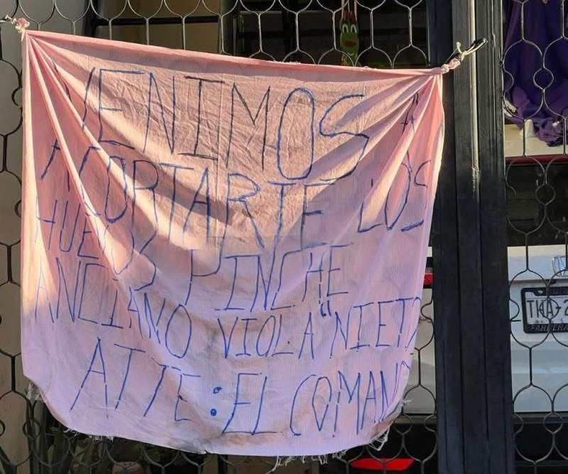 encuentran-manta-con-amenazas-en-la-capital