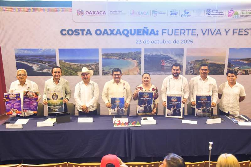 La Costa Oaxaqueña: fuerte, viva y festiva