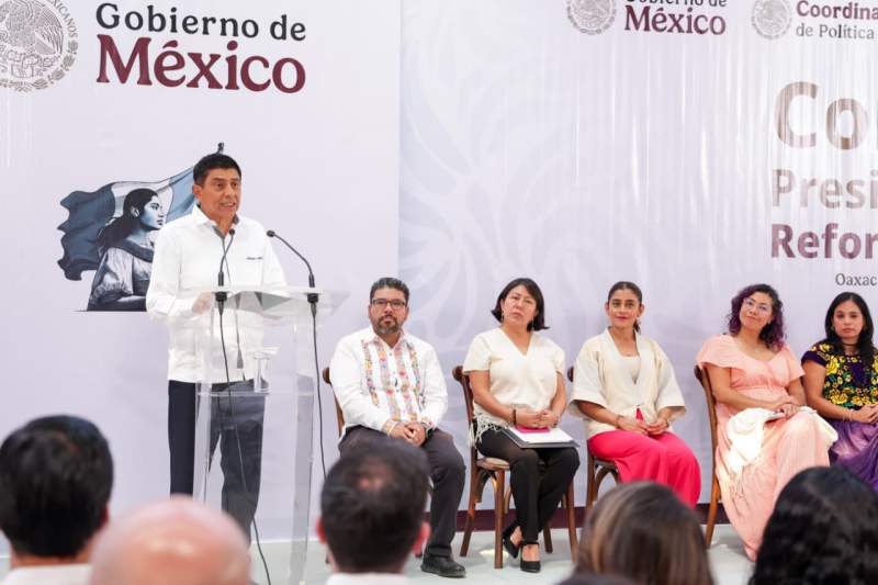 Comité Ejecutivo Estatal de Morena Oaxaca celebra foro de consulta sobre la reforma electoral
