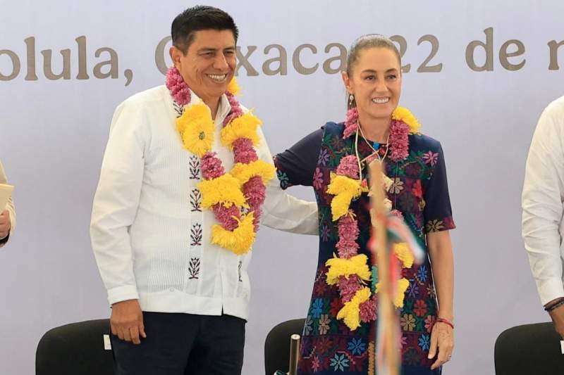 Tras protesta de la 22 en evento de Sheinbaum; aclara Jara que es respetuoso pero no lo comparte