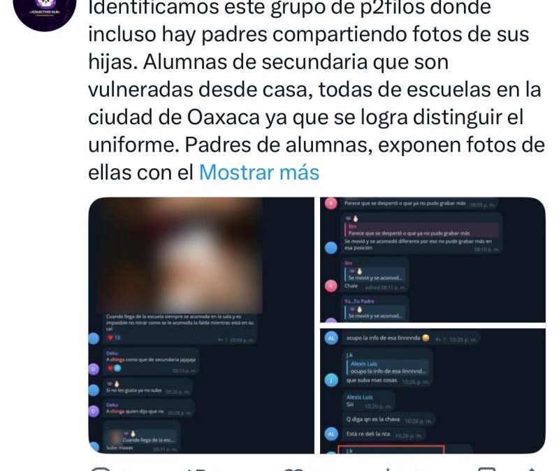 Denuncian grupo de Whatsap de pedofilos en Oaxaca; Fiscalía ya investiga