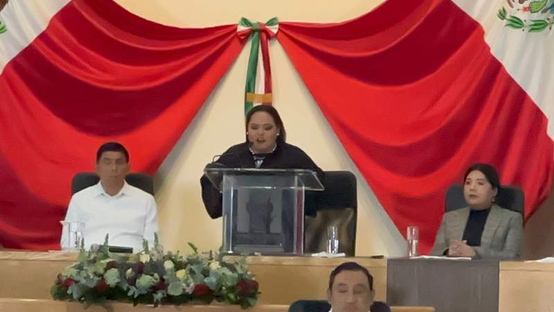 Erika Rodríguez rinde informe de 100 días y reconoce trabajo en territorio