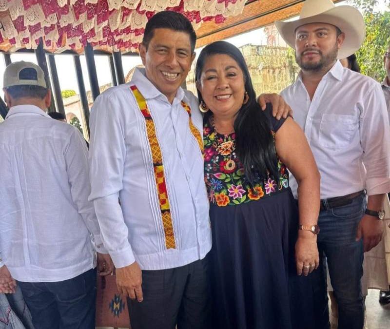 Mary Velasco destaca avances en Oaxaca