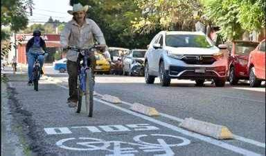 Piden rehabilitación de las ciclovías en la capital