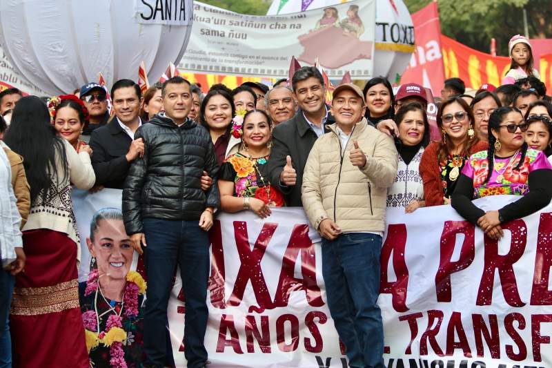 Celebra Nino Morales siete años de la transformación en el país