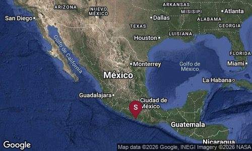 Se registra sismo en la ciudad de Oaxaca; epicentro fue en Guerrero