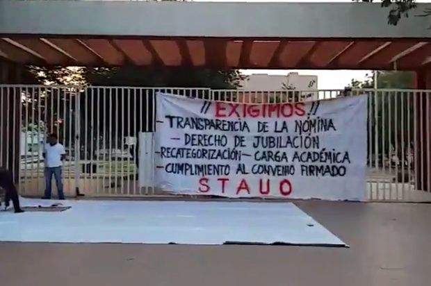 Anuncia STAUO paro de 12 horas en la UABJO el próximo lunes