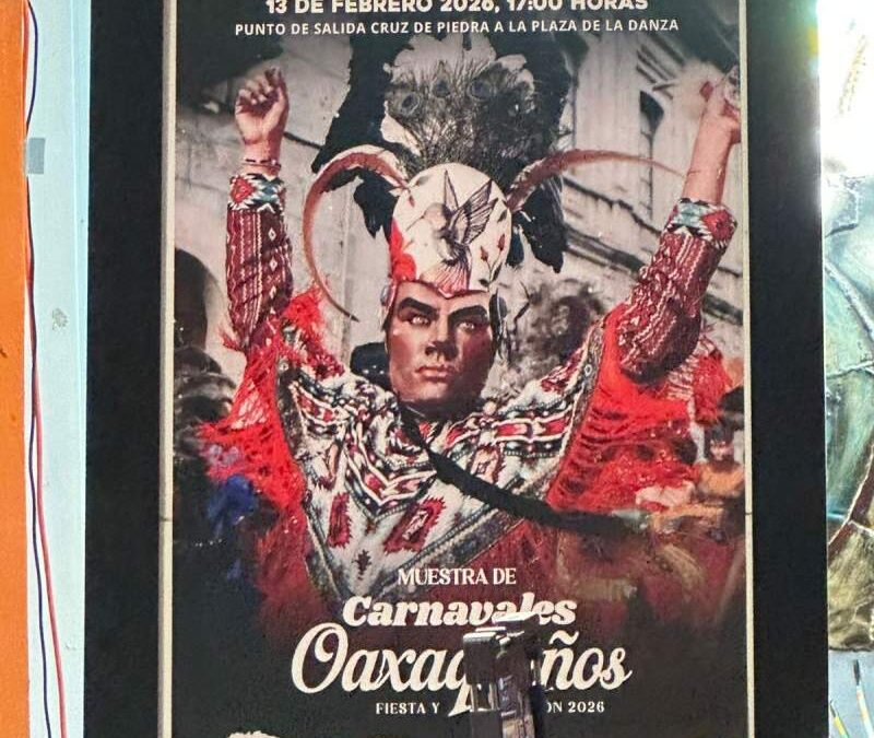 Anuncian la Muestra de Carnavales en la ciudad de Oaxaca