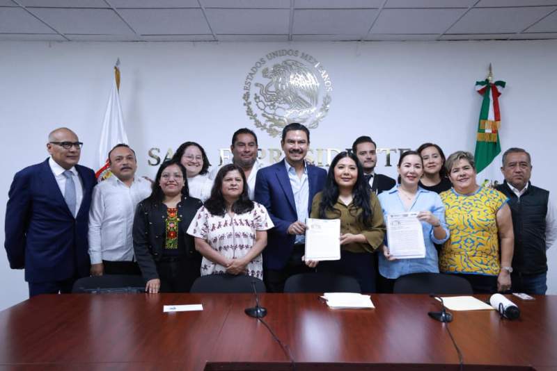 Recibe Congreso del Estado iniciativa del municipio de Oaxaca de Juárez para reducir impuestos en beneficio de la ciudadanía