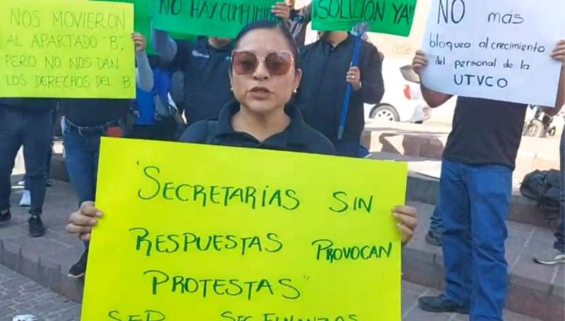 Trabajadores de la UTVCO denuncian falta de certeza jurídica en su permanencia en la institución