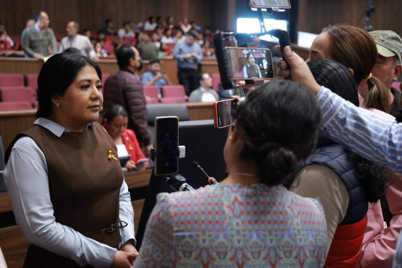 Respalda presidenta de la Jucopo, diputada Tania Caballero, relanzamiento del Gabinete Estatal para fortalecer resultados en beneficio del pueblo de Oaxaca