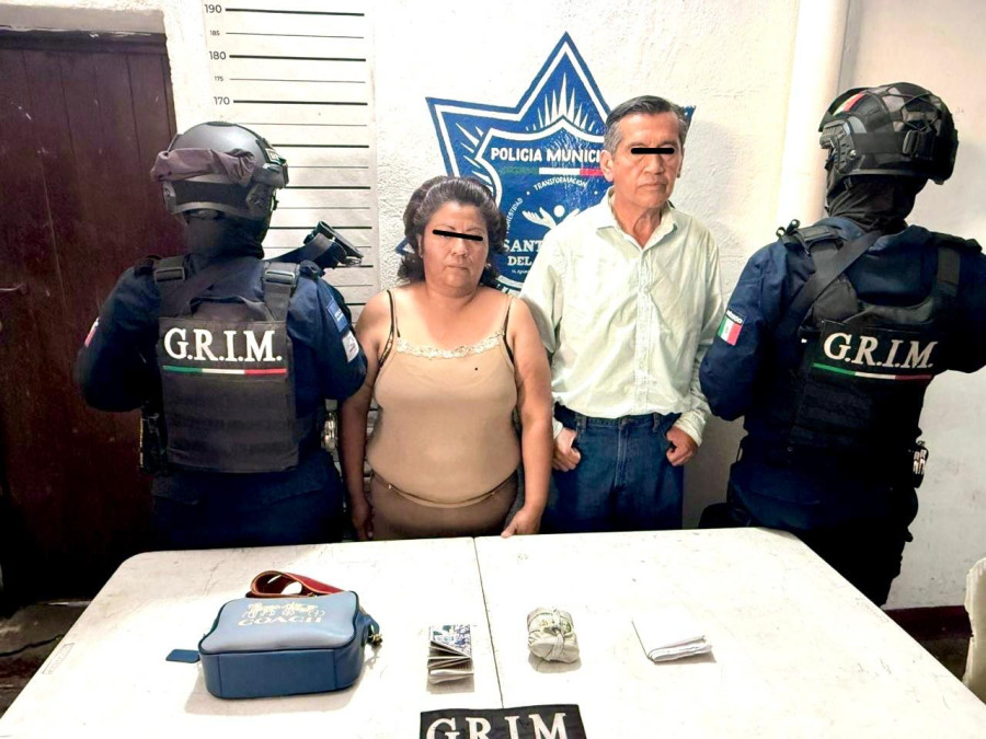 Detiene la Policía Municipal a presuntos “paqueros” en Santa Lucía del Camino