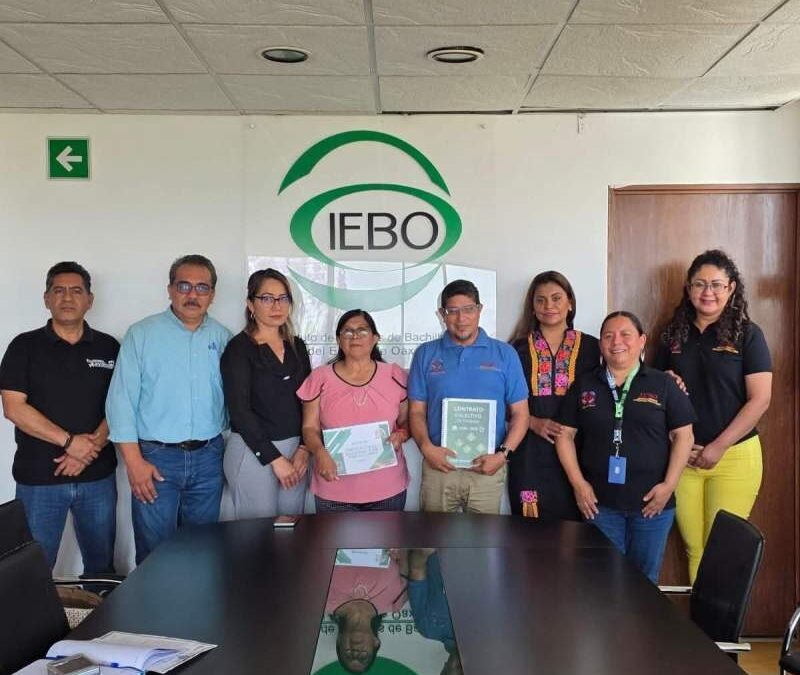 Entrega Sutiebo pliego petitorio a la nueva directora del IEBO