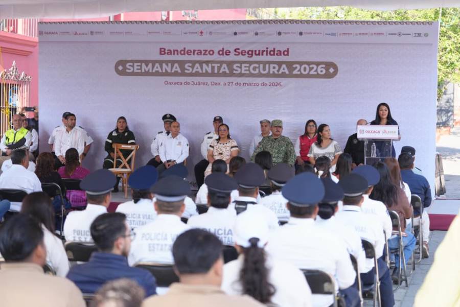 Saymi Pineda presente en el arranque del operativo de seguridad para recibir a 242 mil turistas en Semana Santa