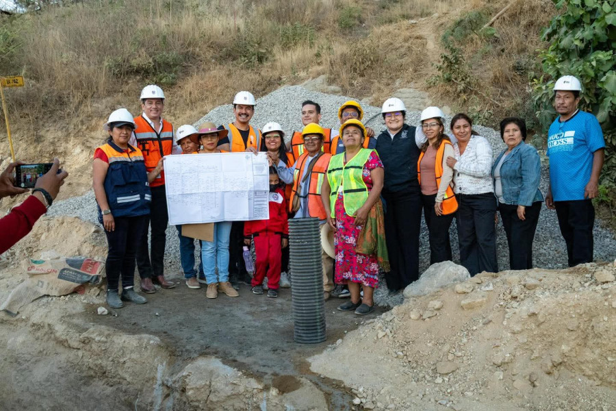 Trabajos que se ven, obras que se sienten, en colonia Los Ángeles, Pueblo Nuevo